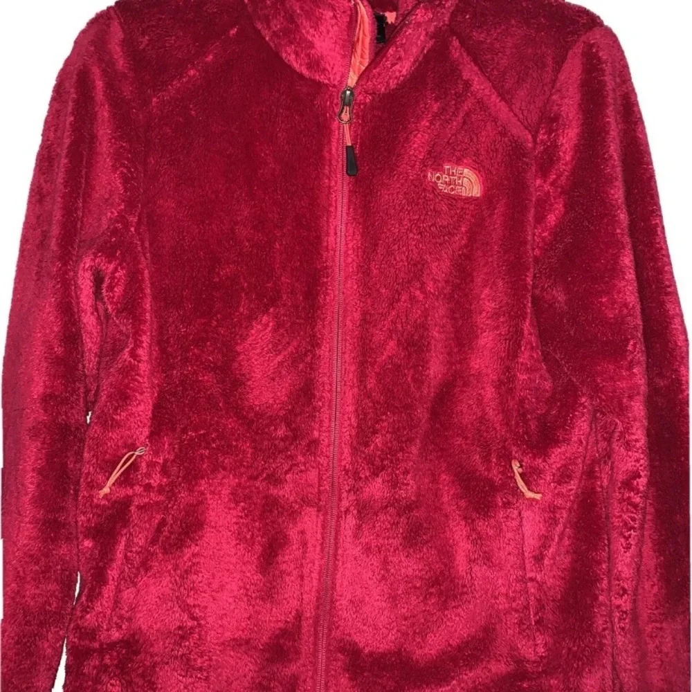 The North Face Red Teddy Jacket - Picture 1 of 6